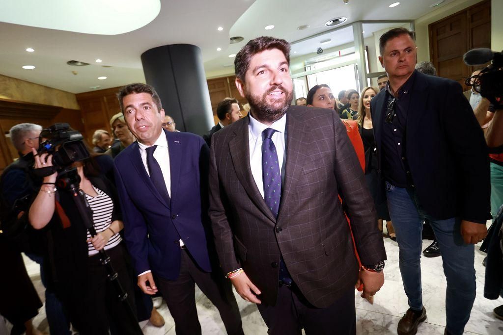 El acto del Scrats en Murcia contra el hachazo al Trasvase, en imágenes