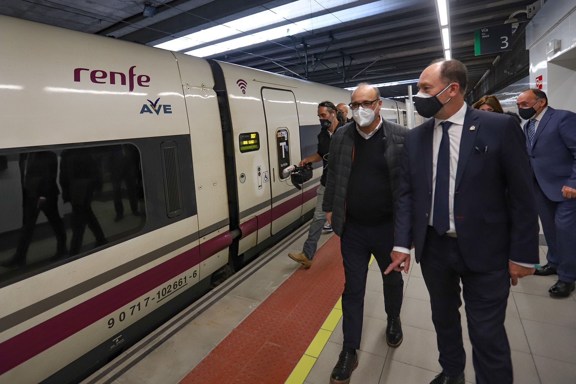 Así fue la inauguración de la nueva línea de AVE de Orihuela