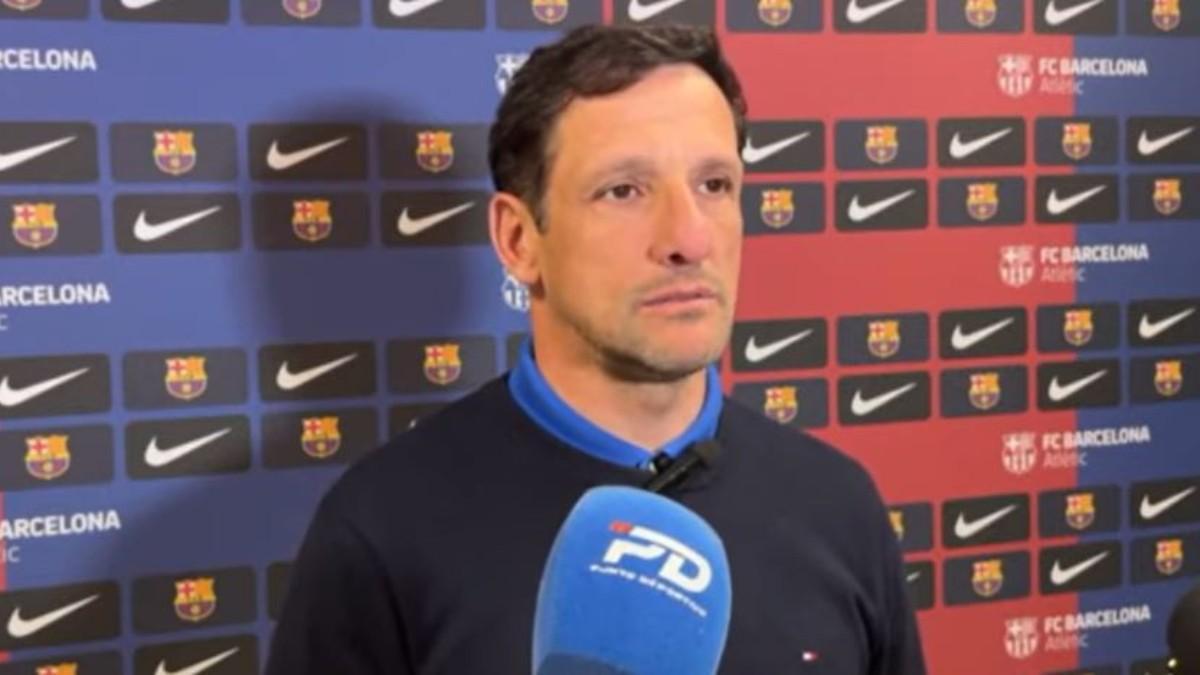 Belletti destaca por ser un entrenador con un discurso trabajado