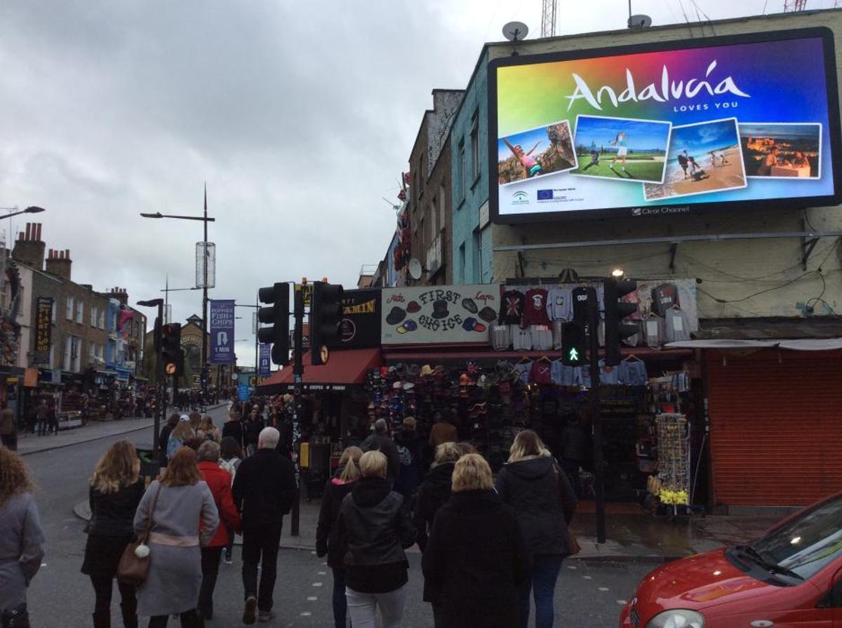 Andalucía se promociona en Candem Town