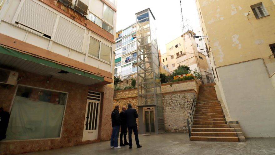 El nuevo ascensor que estrena Benidorm para mejorar la accesibilidad