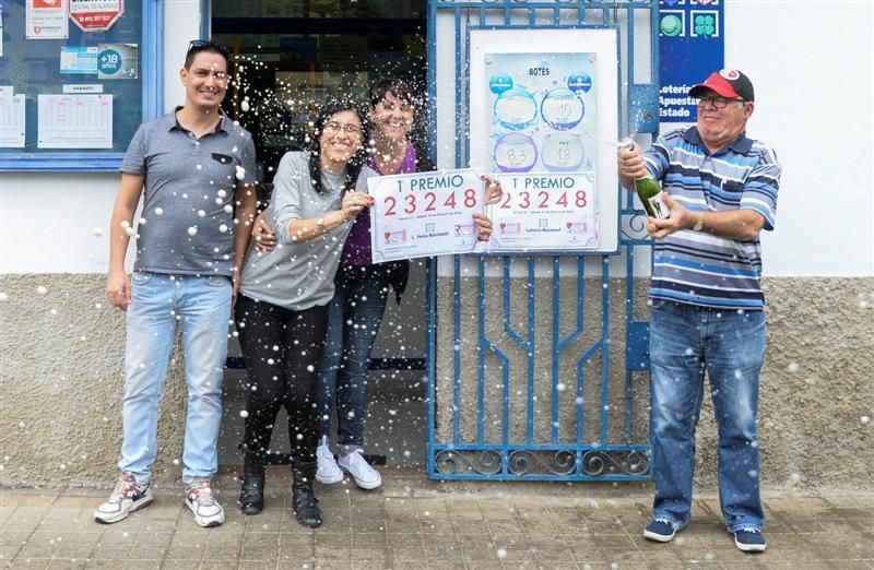 La Lotería Nacional cae en Las Palmas