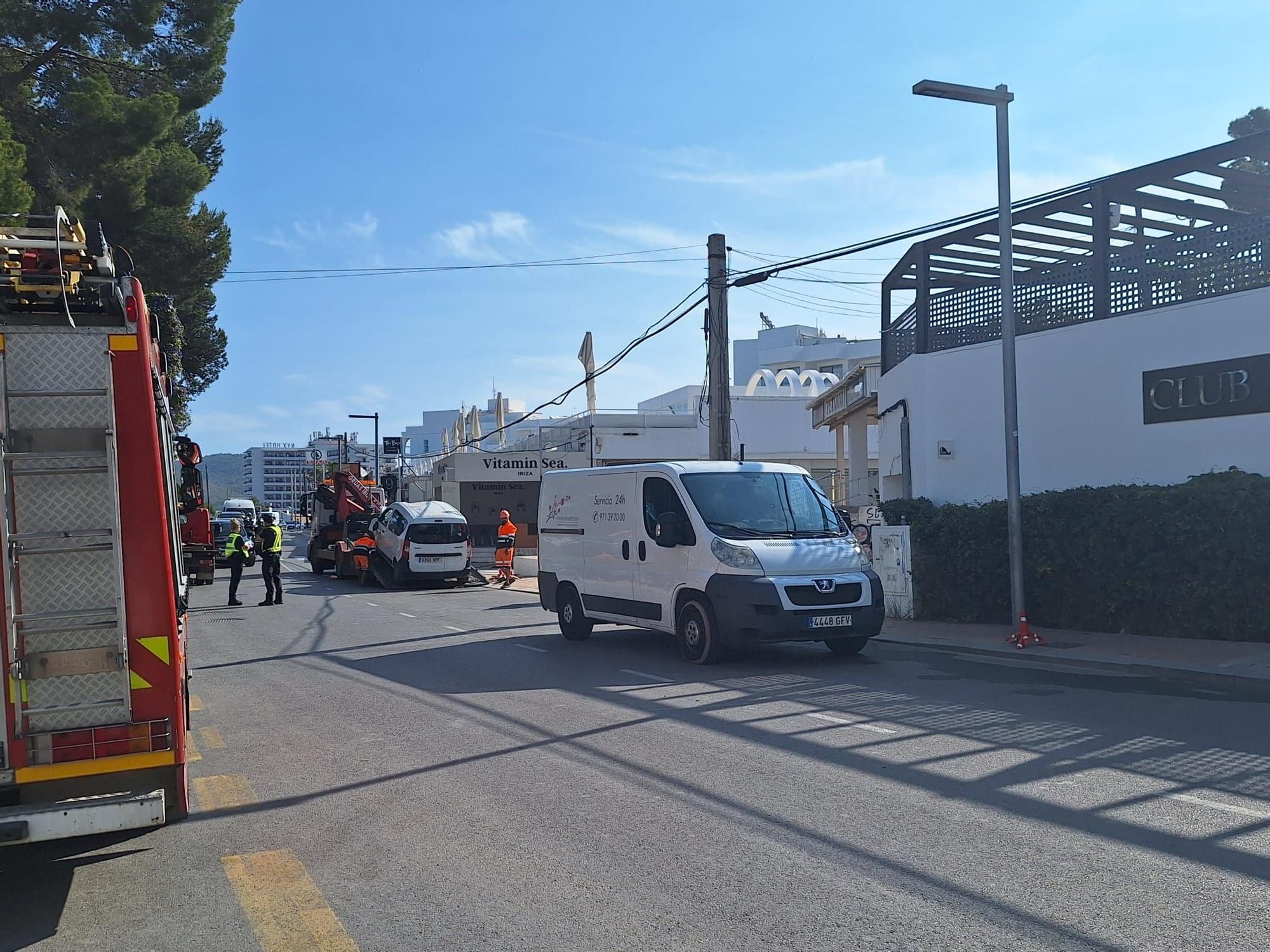 Todas las imágenes del atropello mortal en Cala de Bou