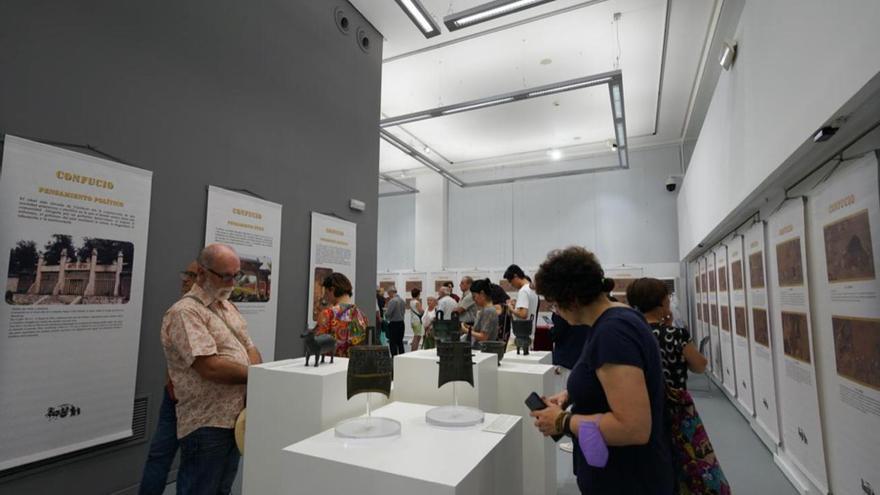 Se inaugura la exposición temática de la cultura Confucio en Madrid