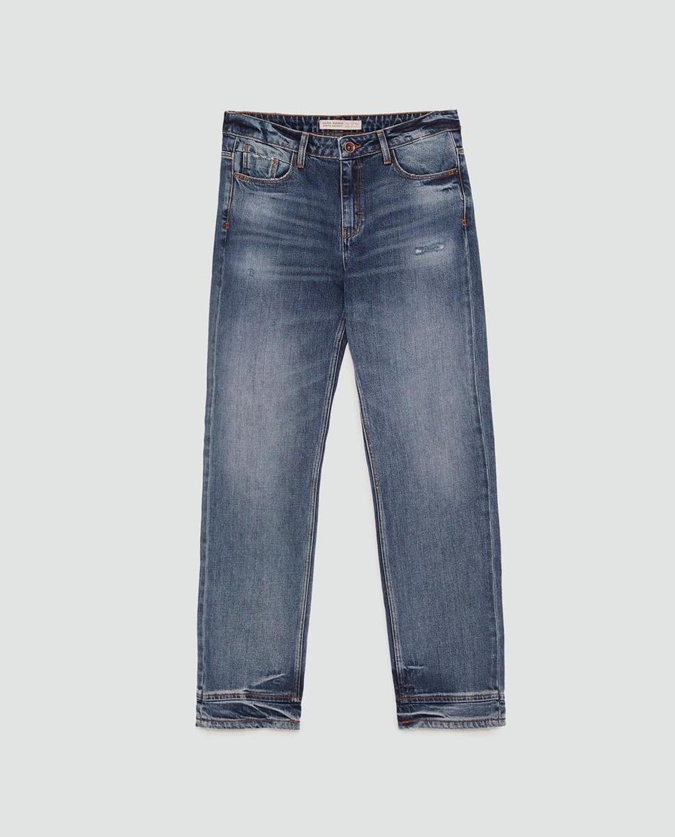 Jeans de corte recto de Zara