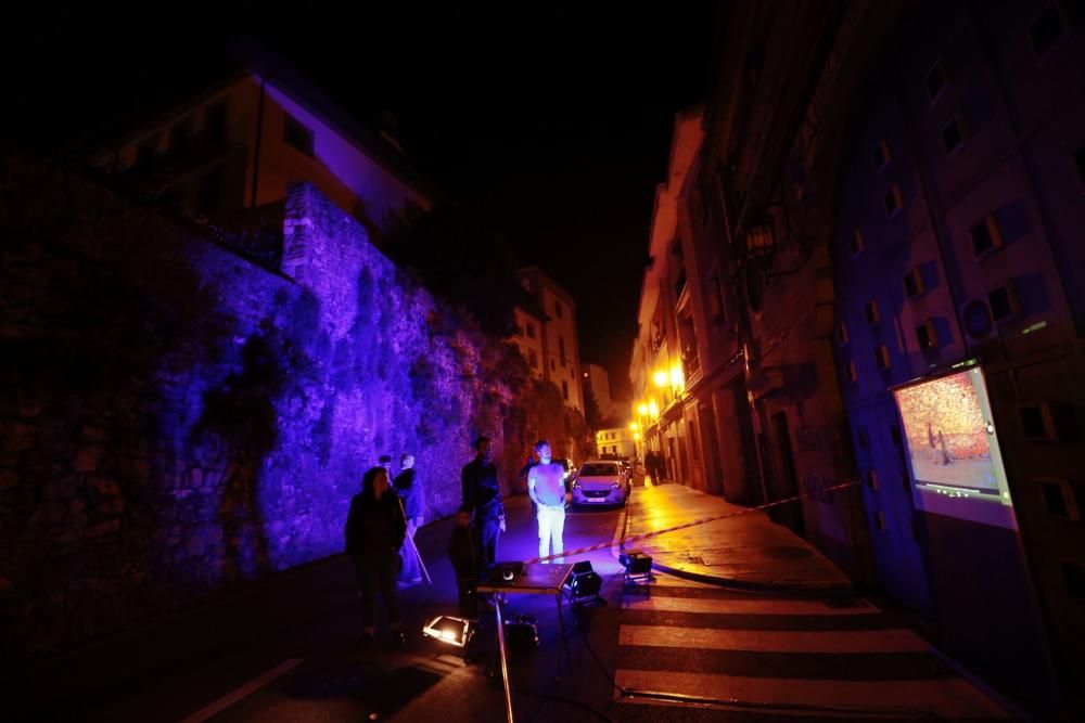 Noche blanca en Oviedo