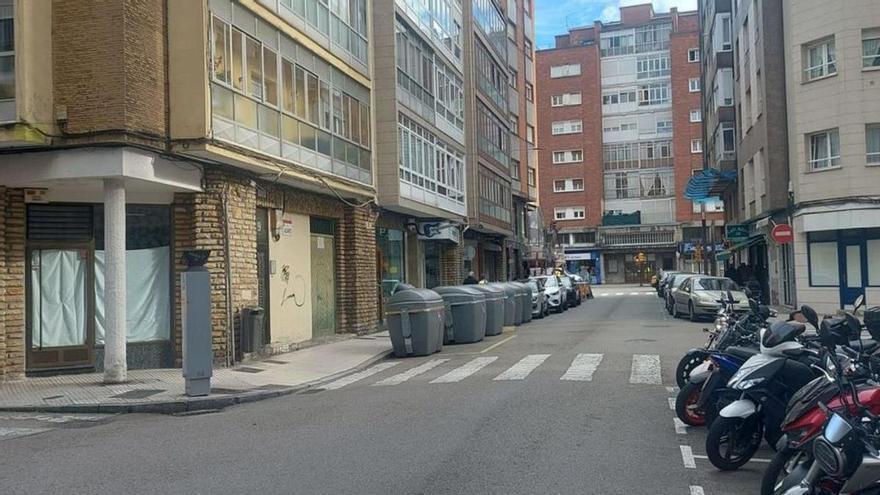 Calle Adaro, donde ocurrieron los hechos. |