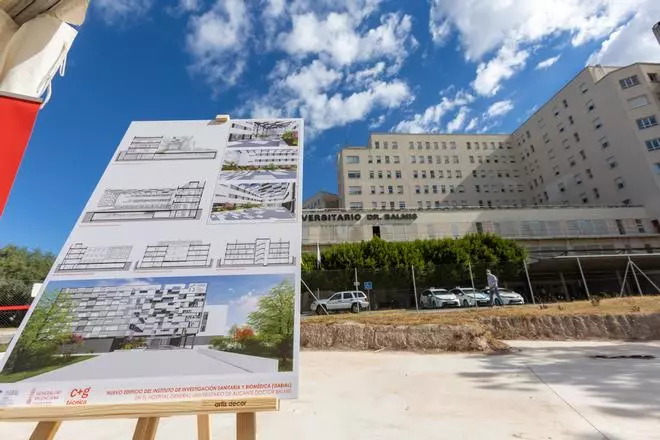 Sanidad invertirá 9.4 millones en el nuevo edificio de Isabial junto al Hospital General de Alicante
