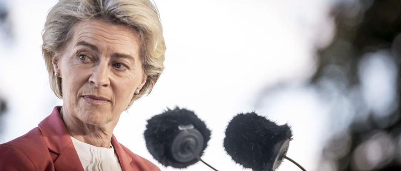 La presidenta de la Comisión Europea, Ursula von der Leyen.