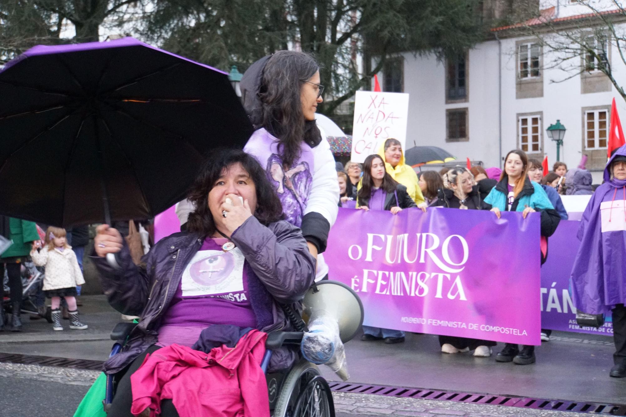 Manifestaciones 8M en Santiago de Compostela