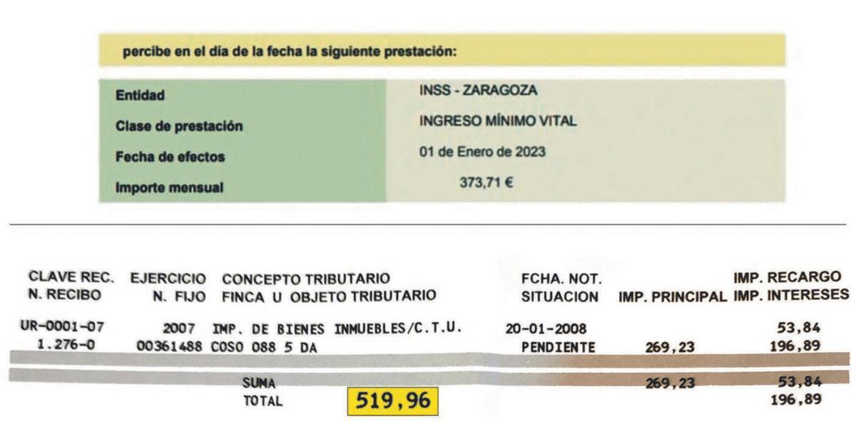 El ayuntamiento le gira un recibo del IBI de 2007 a un zaragozano