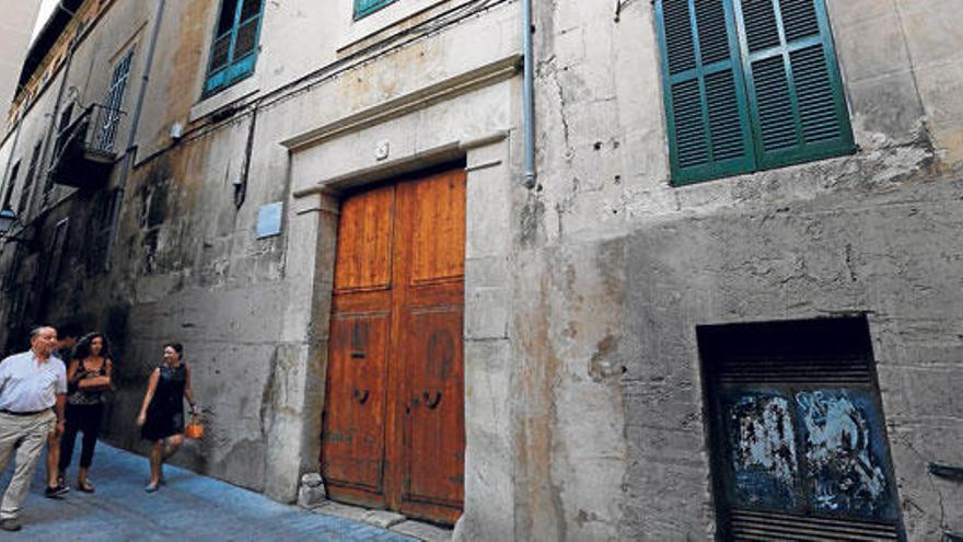 Exterior del casal de Can Pueyo, en el casco antiguo de Palma.
