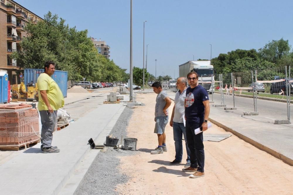 Obras en Silla.