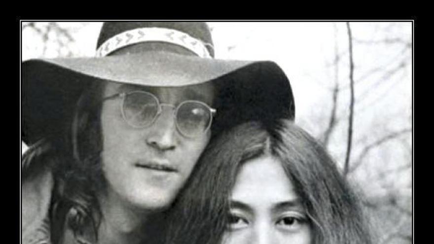 John Lennon y Yoko Ono, en sus primeros años de relación.