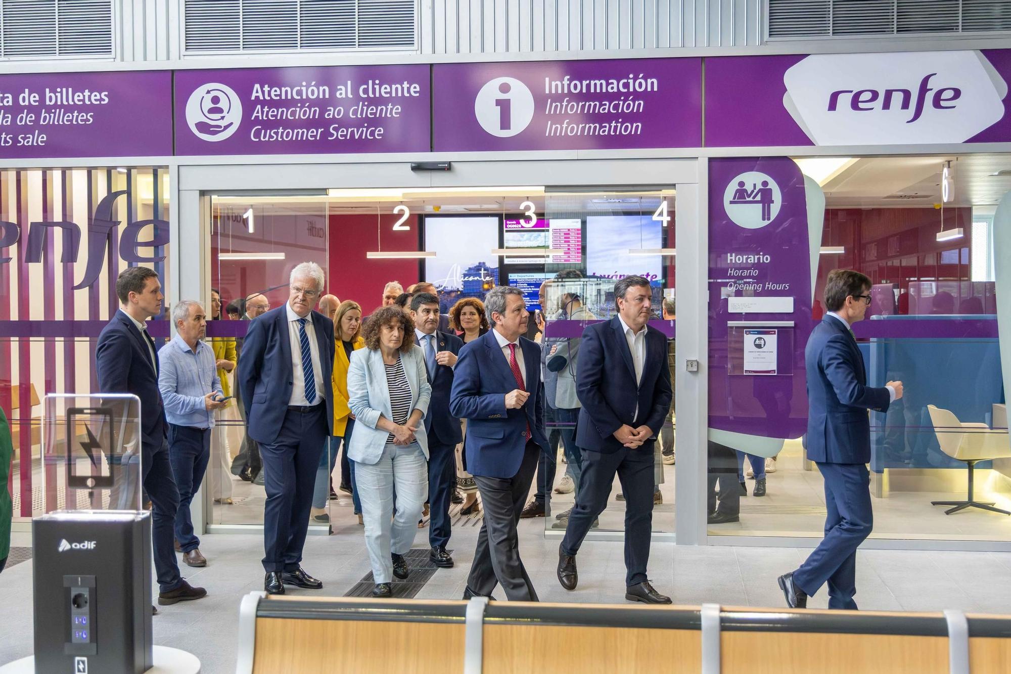 Inauguración de la Intermodal de Santiago