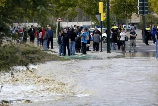 Fotogalería: Imágenes del temporal en Montañana, Zuera y Zaragoza capital