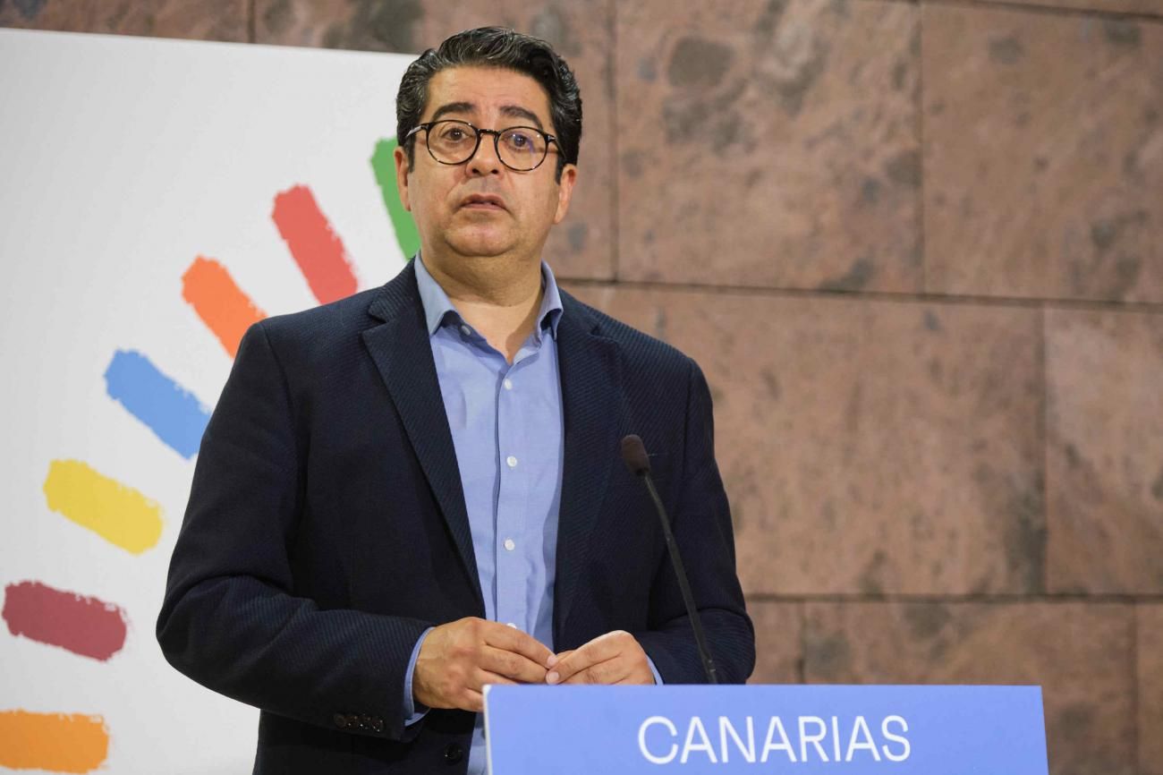Comparecencia Ángel Victor Torres y Pedro Martín sobre los encuentros previstos en Canarias con motivo de la Presidencia Española de la UE