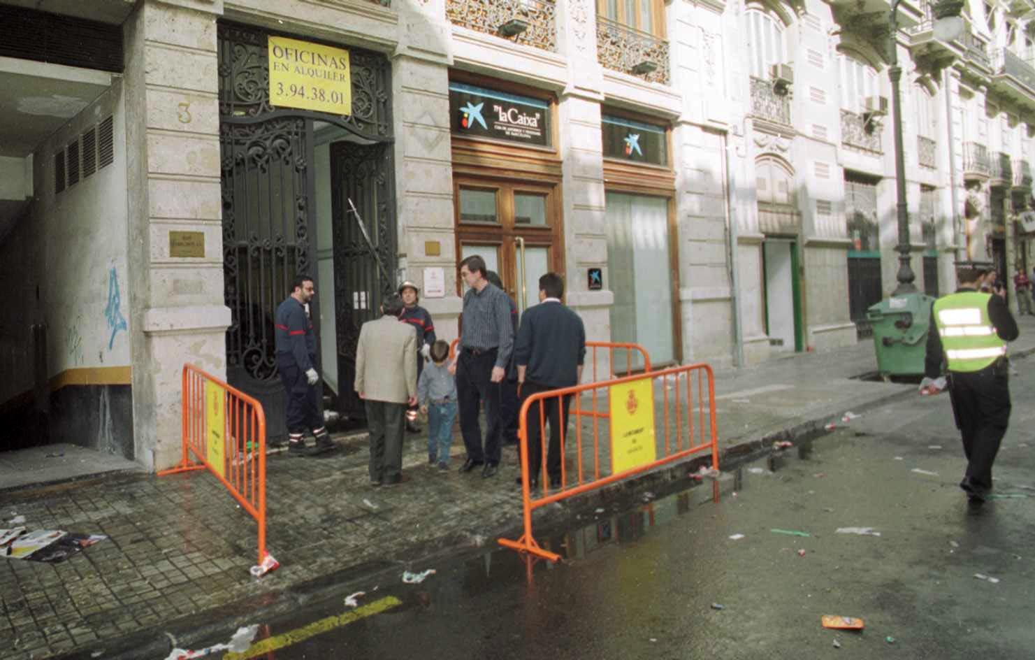 El accidente de la mascletà en el año 2000 dejó medio centenar de heridos