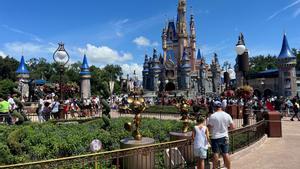 Una imagen del parque temático de Disney en Orlando, Florida.