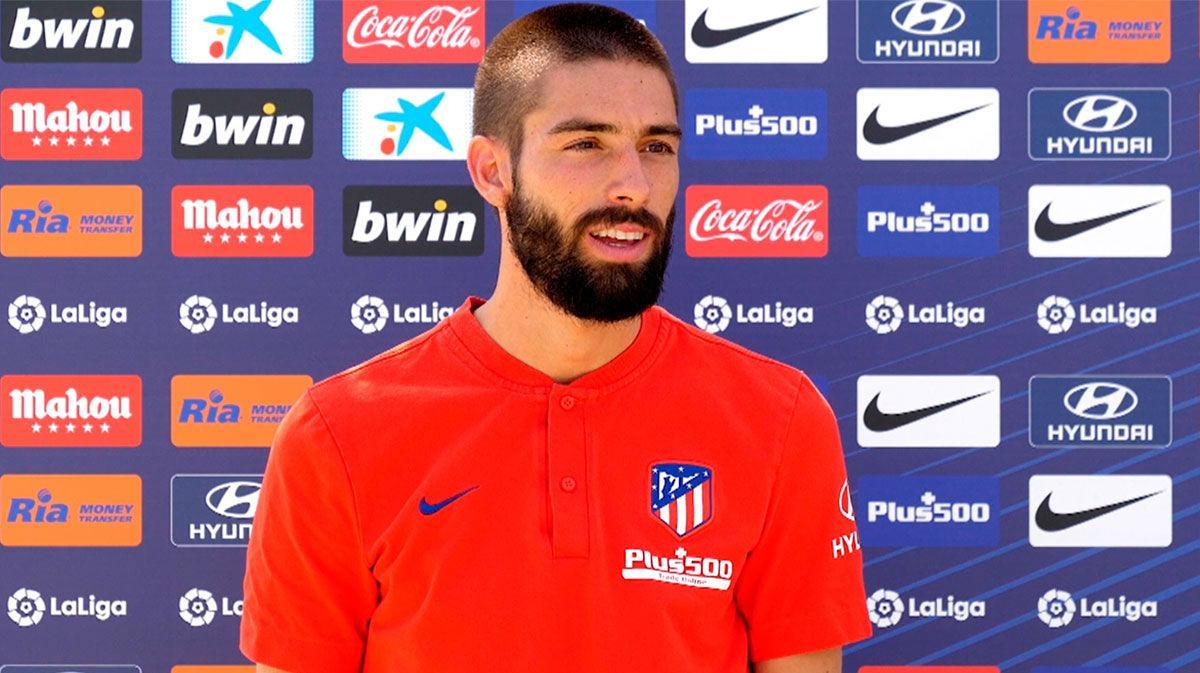 Carrasco: Estamos muy contentos de poder entrenar todos juntos