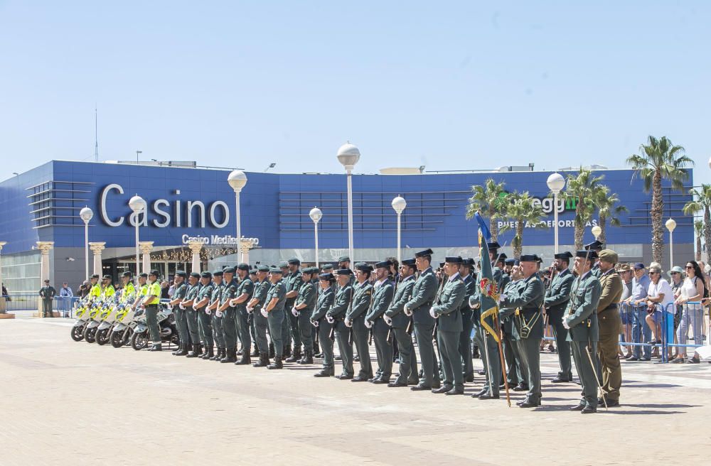 Acto institucional del 175 aniversario de la Guardia Civil en Alicante