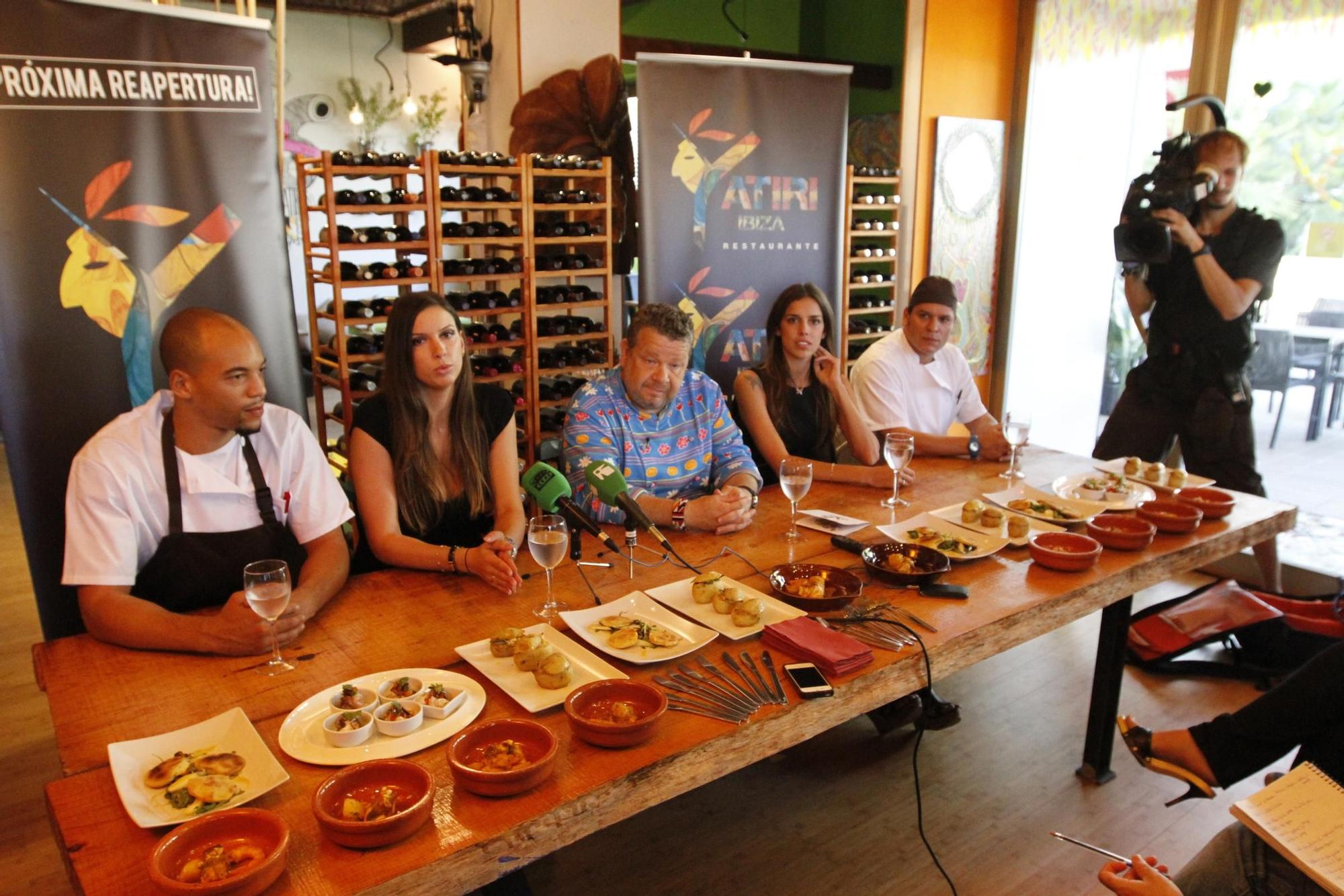 Chicote y su 'Pesadilla en la cocina' en Ibiza visitó el restaurante vinculado con la secta chamánica