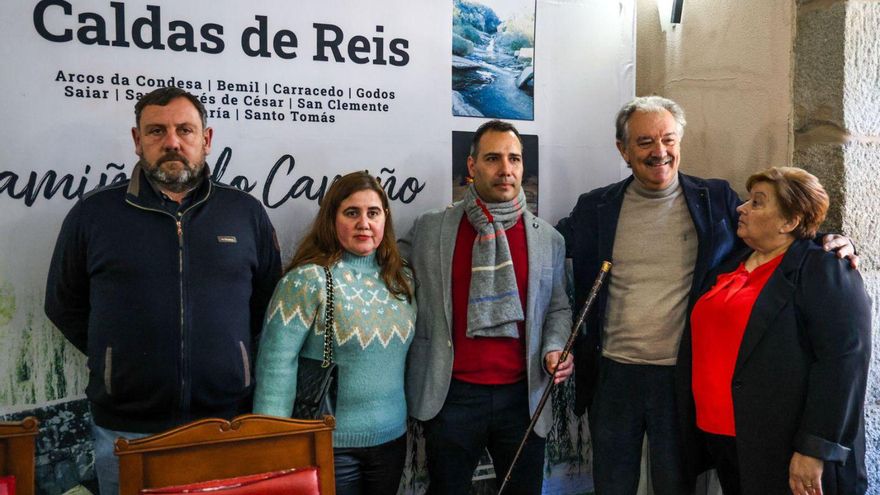 Día en el que se produjo el relevo en la Alcaldia de Caldas de Reis. | Iñaki Abella