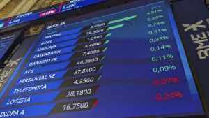 El IBEX 35 baja el 0,29 % tras la apertura y pierde los 11.800 puntos pendiente de EE. UU.