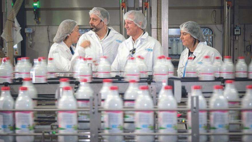 Lence reivindica su carácter de “empresa estratégica” para el sector lácteo gallego