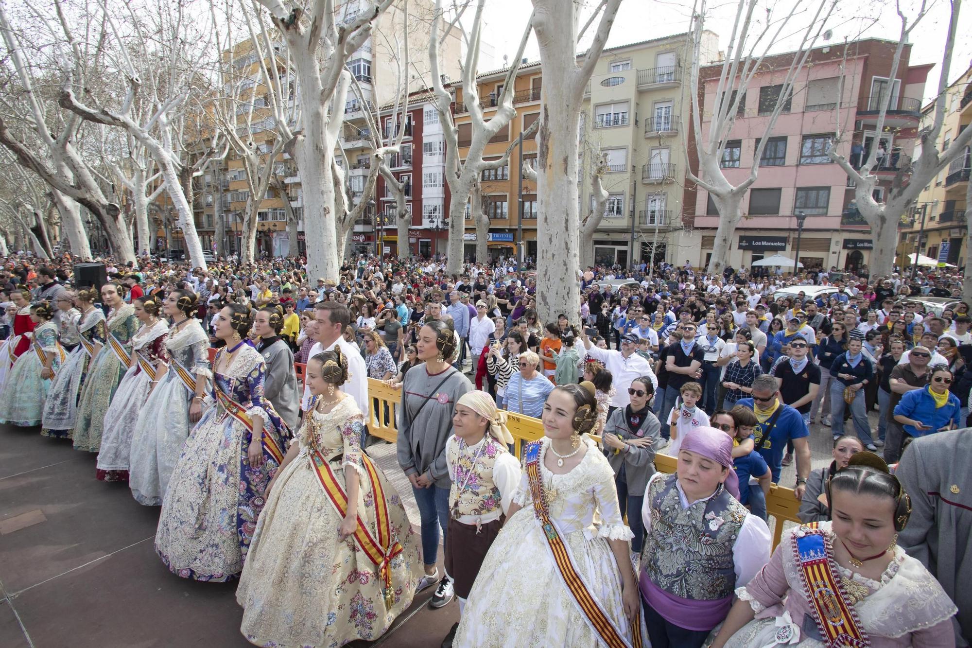 Búscate en la mascletà de Xàtiva de hoy, lunes 18 de marzo