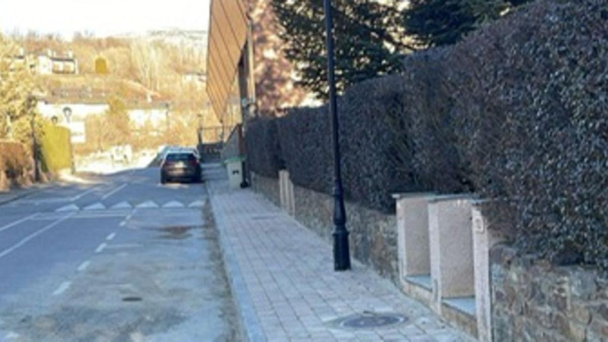 El carrer del poliesportiu, un dels primers a ser renovat pel pla d’acció