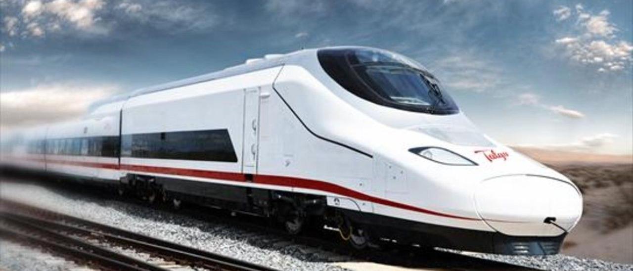 Imagen del nuevo modelo de AVE de Talgo, conocido como AVRIL.