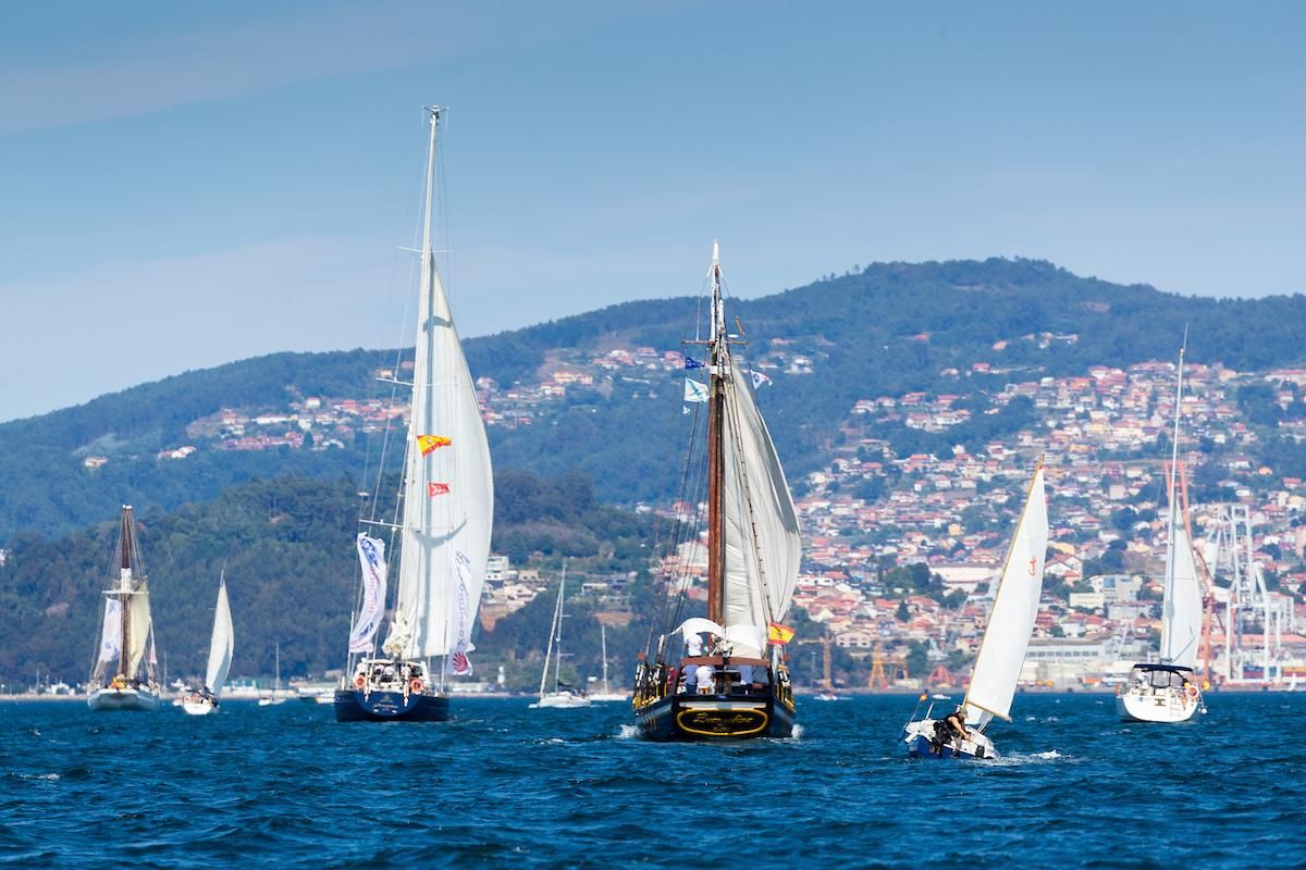 La Iacobus Maris arriba en Vigo