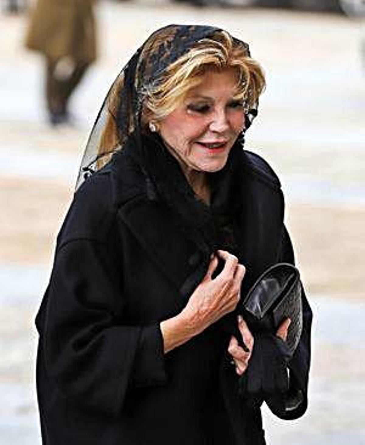 Último adiós a la infanta Pilar