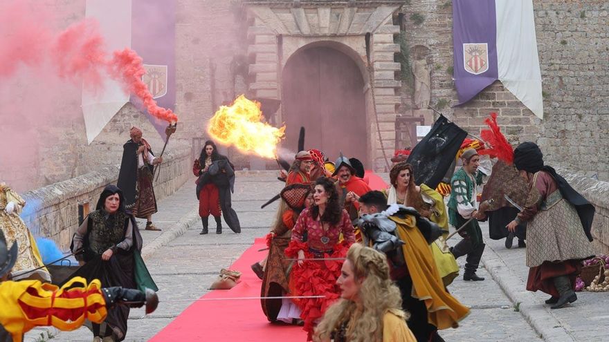 Todas las imágenes de la inauguración de la feria Eivissa Medieval