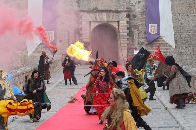 Todas las imágenes de la inauguración de la feria Eivissa Medieval