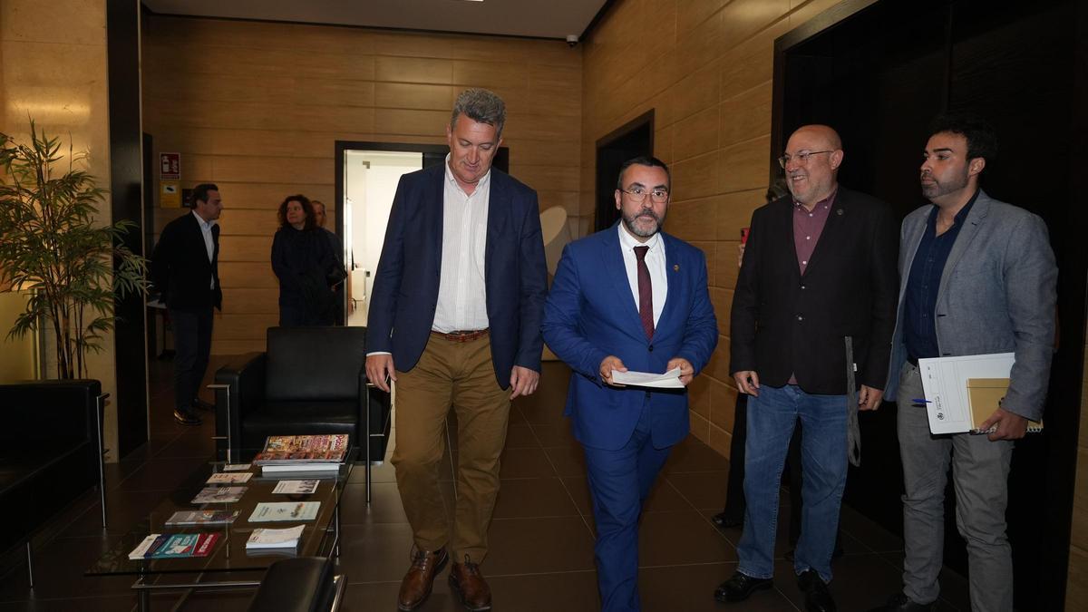 FOTOGALERÍA I Visita institucional a Vila-real del conseller de Medio Ambiente e Infraestructuras, Vicente Martínez Mus