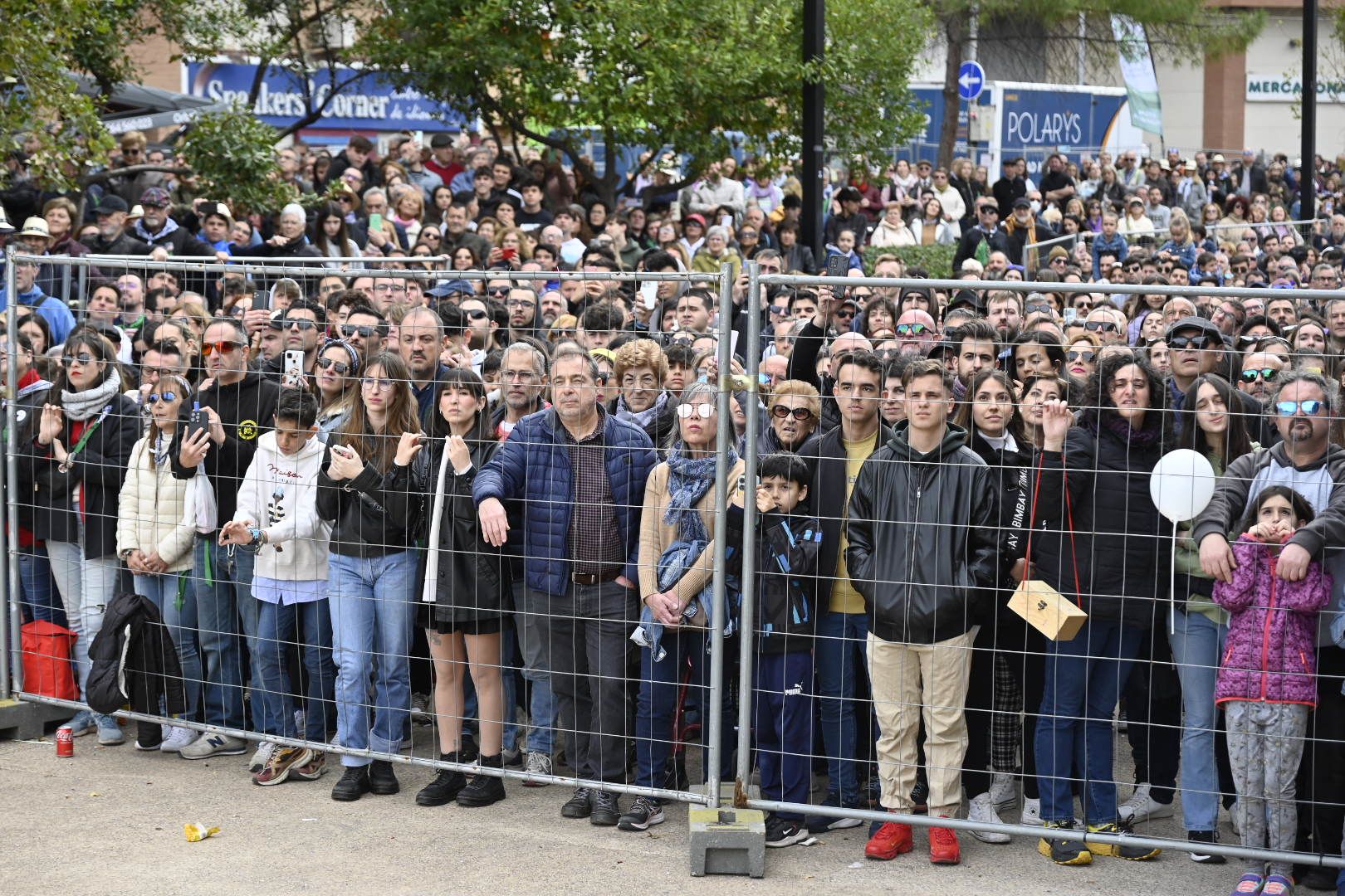 Búscate en las fotos: Las mejores imágenes de la mascletà de este viernes en Castelló