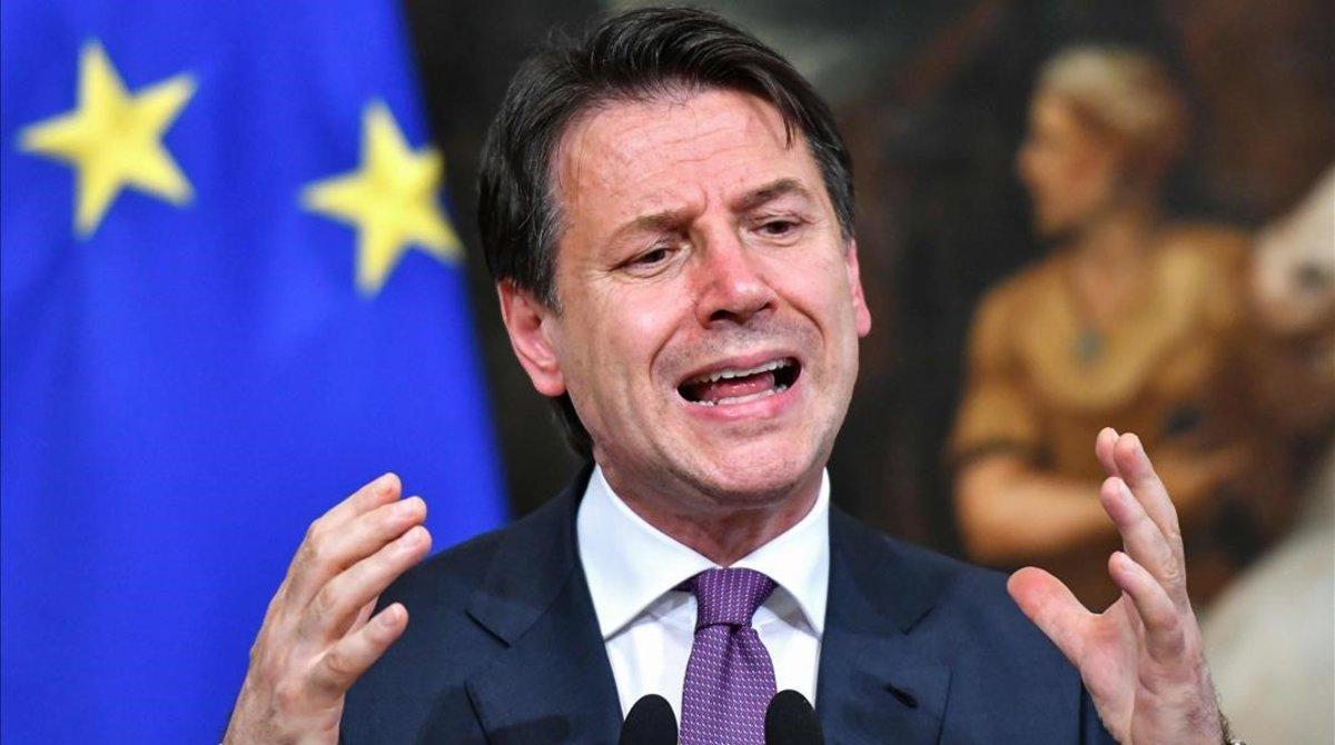 zentauroepp48461308 italian prime minister giuseppe conte gestures as he speaks 190603193230