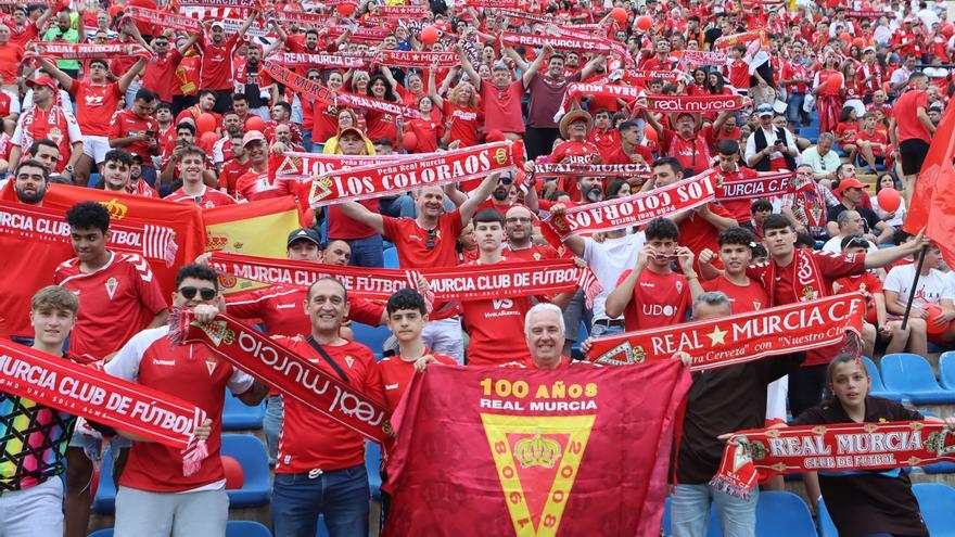 El Real Murcia solicita 4.200 entradas para la final ante la Peña Deportiva