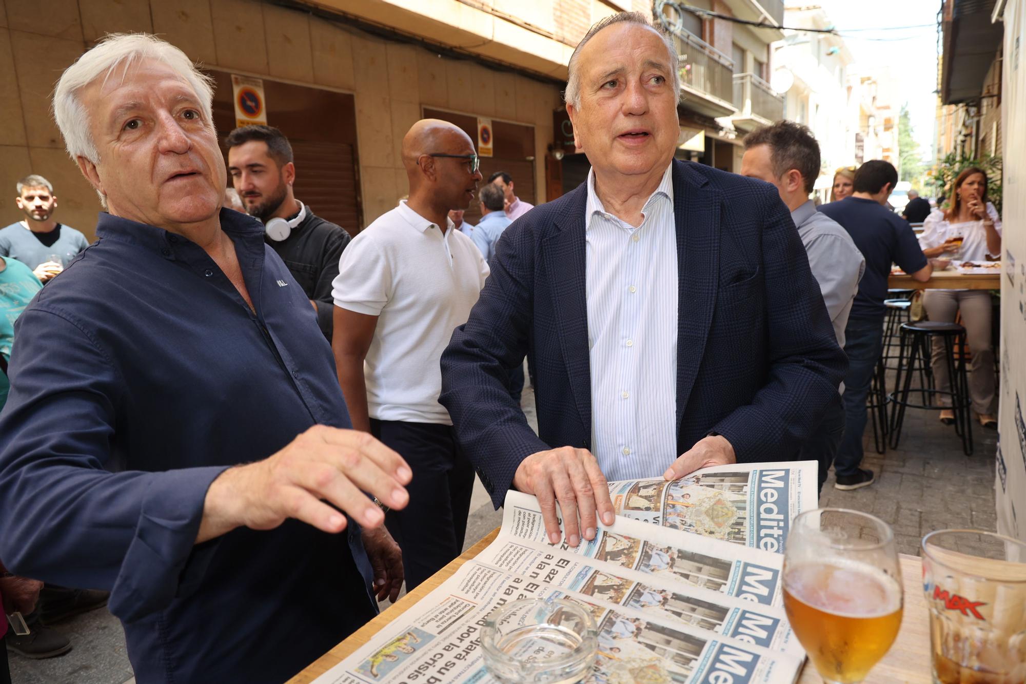 Las imágenes de la primera jornada de la Bodeguilla de 'Mediterráneo' en las fiestas de Sant Pasqual de Vila-real