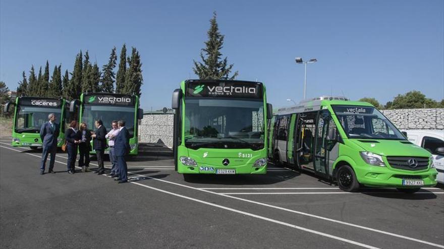 Nuevos vehículos para el servicio de autobuses