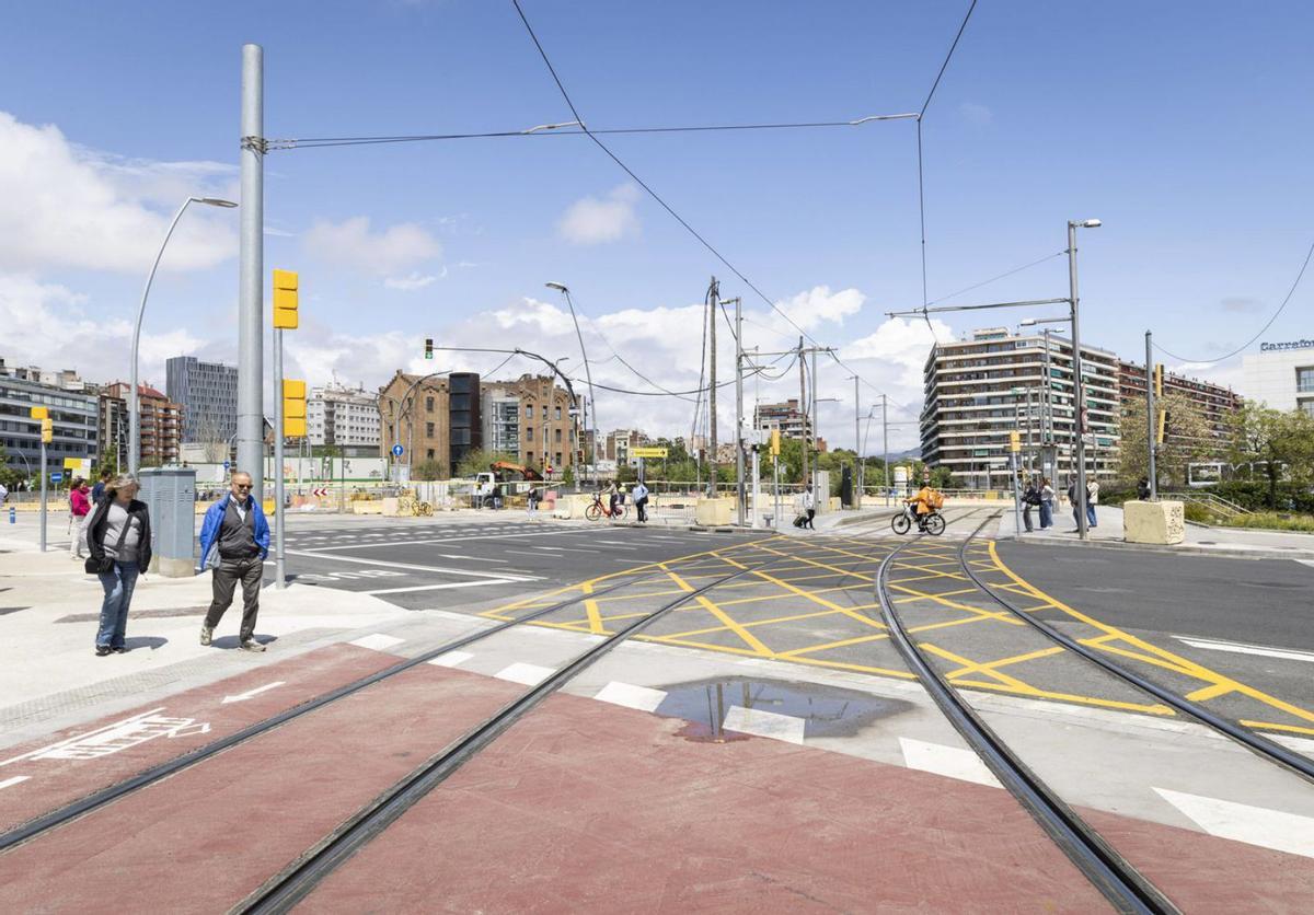 El pas de vianants més gran de BCN El pas de vianants més gran de BCN
