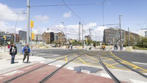 El pas de vianants més gran de BCN