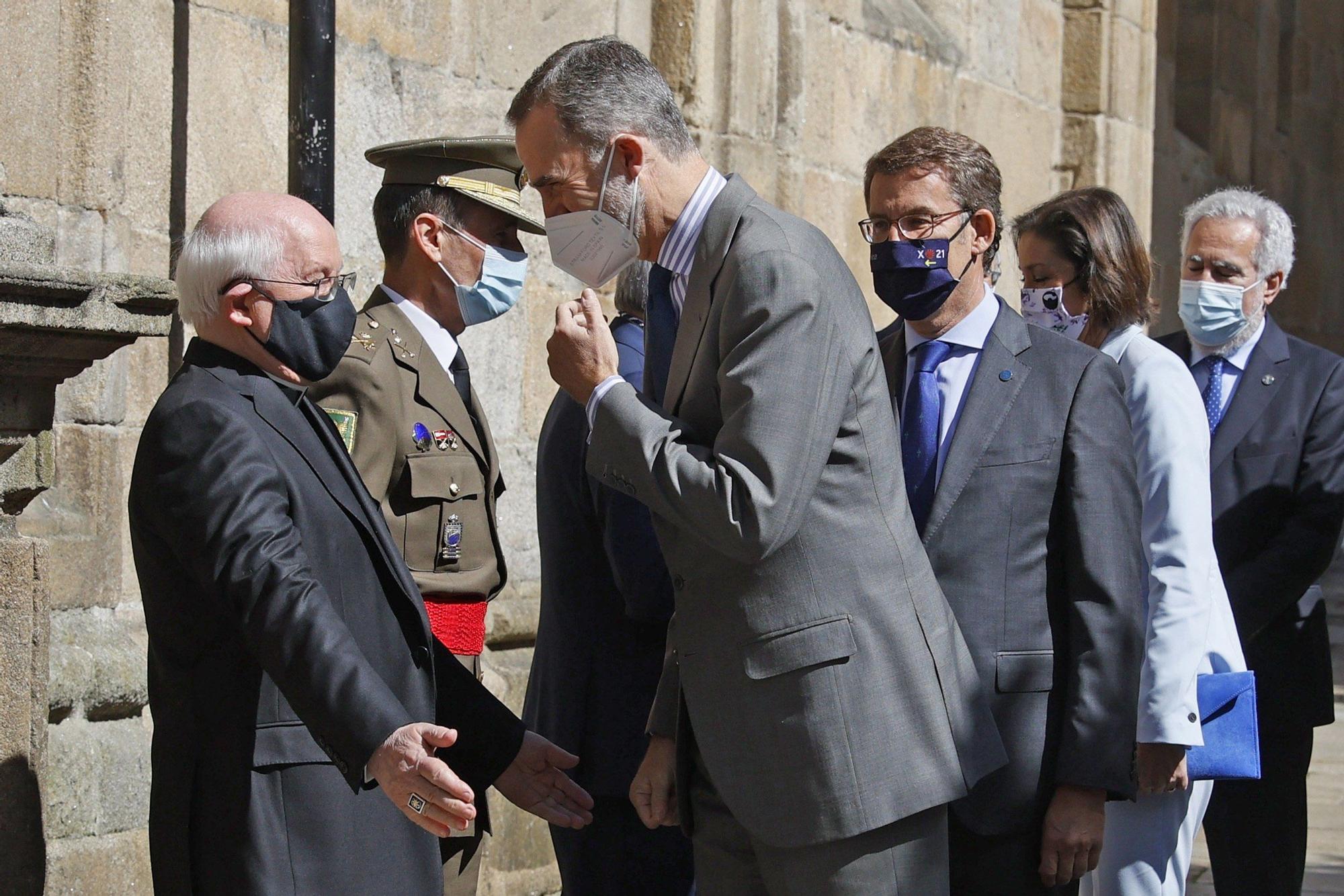 El Rey Felipe VI inaugura el I Congreso Mundial Xacobeo