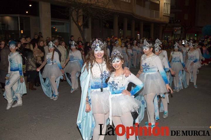 Desfile de carnaval en Caravaca