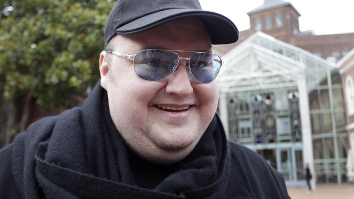 Kim Dotcom, el pasado febrero.