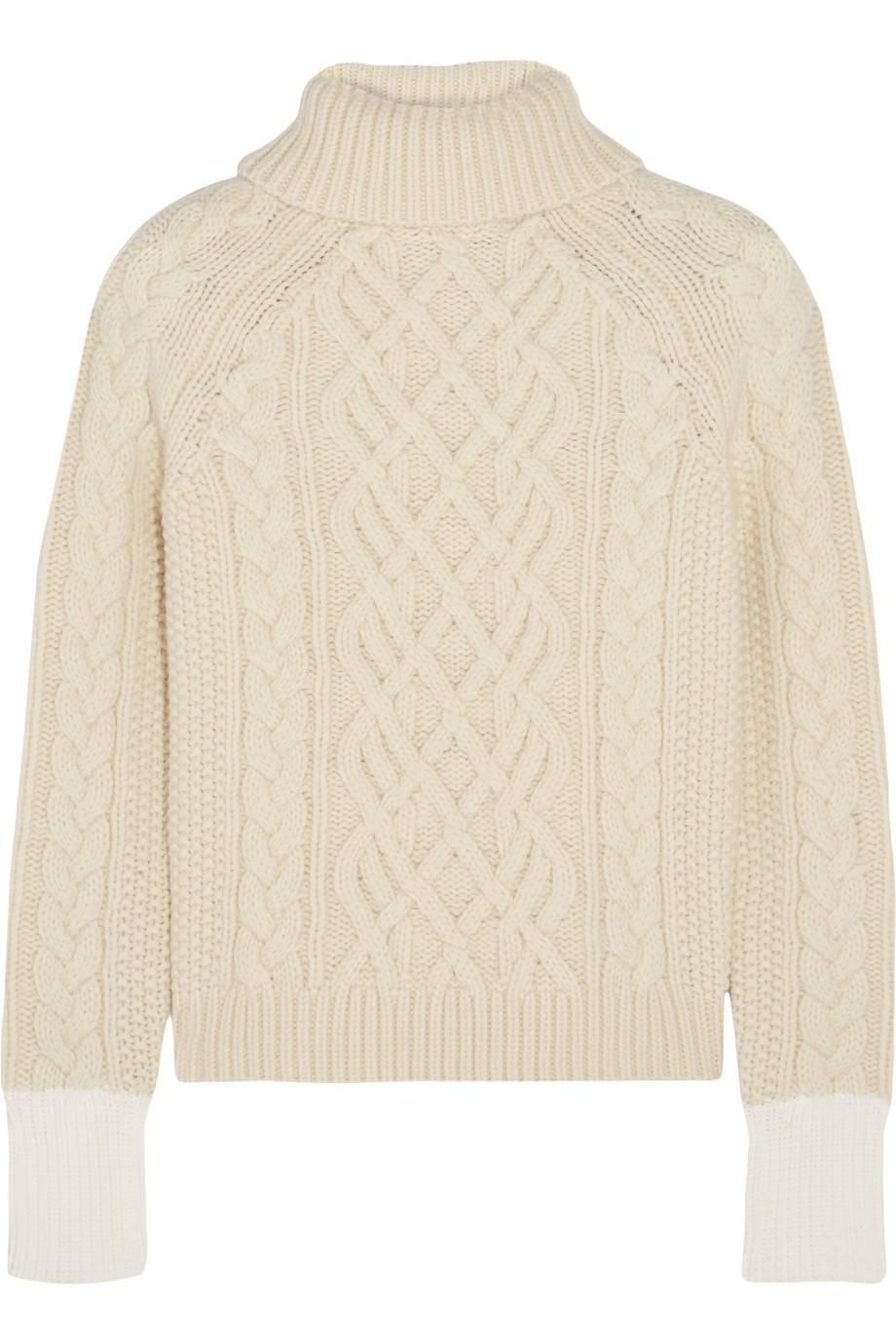 Cómo combinar el suéter: de punto blanco de Topshop Unique