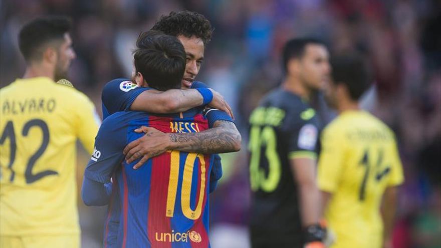 Messi y Neymar lo hacen todo