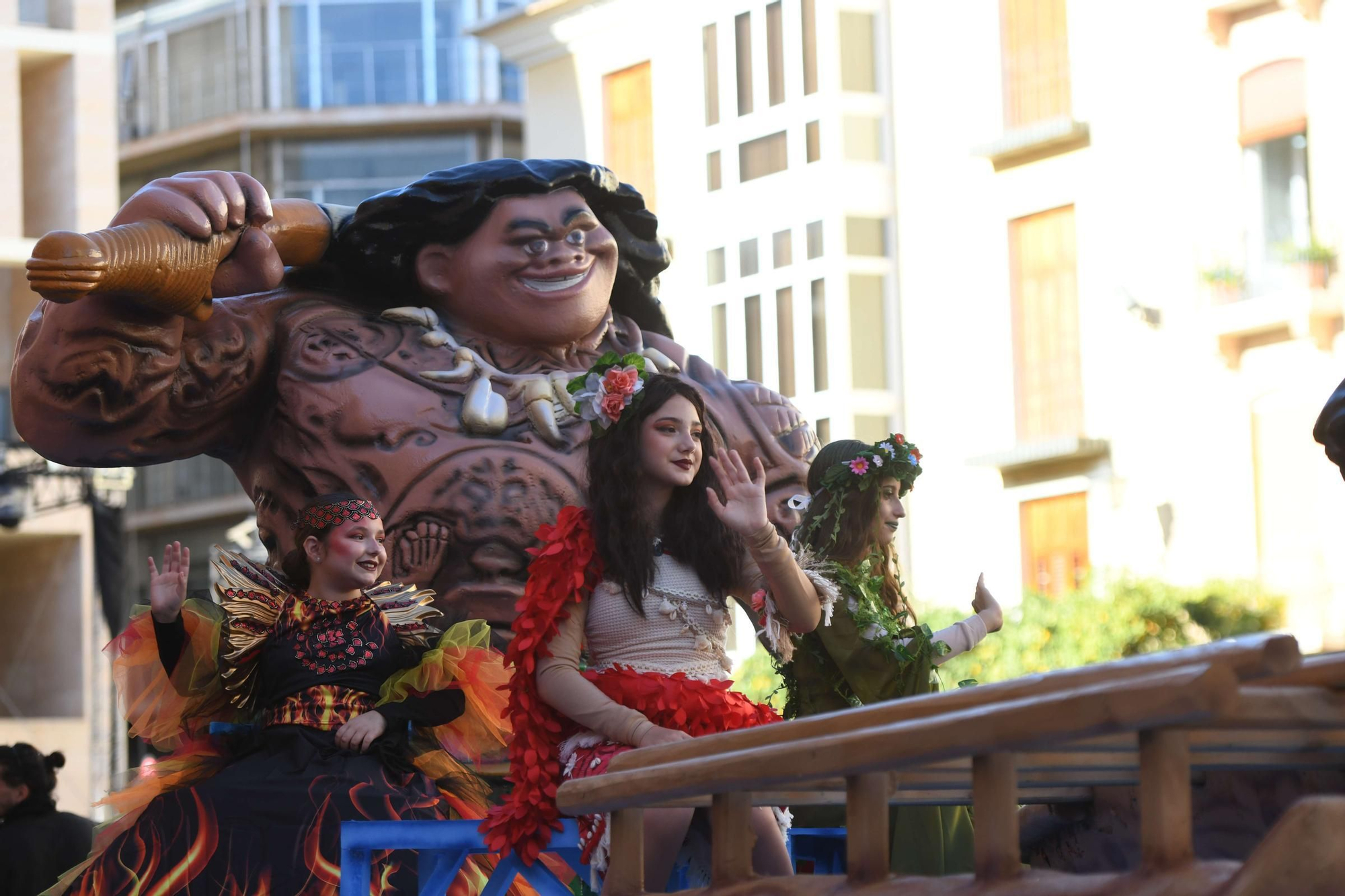 Las mejores imágenes del desfile de Papá Noel en Murcia